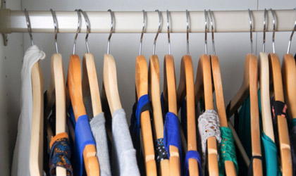 Renovating your wardrobe on a budget, now that you're a widow.